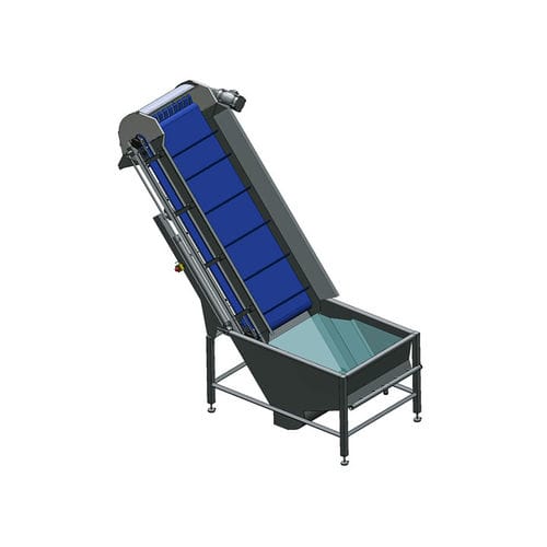 Zuführung Behälter - COMPACT - Martak - Kühlung / zum Waschen / für Förderanlagen