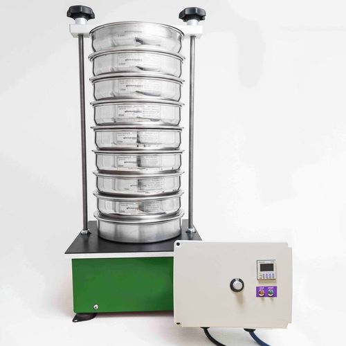 Analysensiebmaschine für Trockensiebung - SQ Variable series - Glenammer - für Nasssiebung / digital