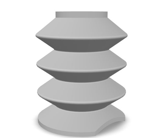 Balg-Saugnapf - 230.032.016.01 - Morali GmbH - NBR