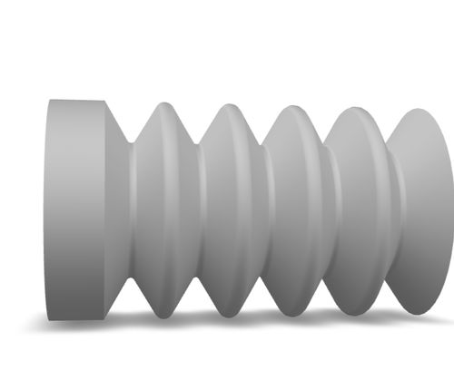 Balg-Saugnapf - 240.025.016.02 - Morali GmbH - Silikon