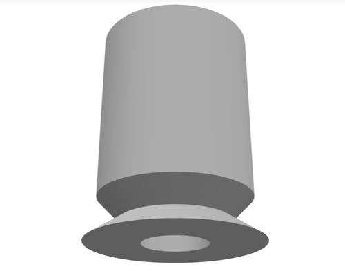 Flacher Saugnapf - 10.016.651.01 - Morali GmbH - NBR
