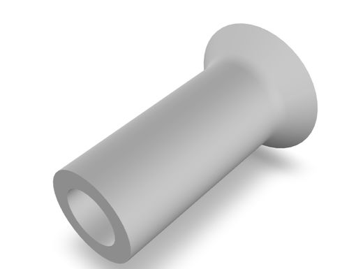Flacher Saugnapf - 10.020.100.02 - Morali GmbH - Silikon