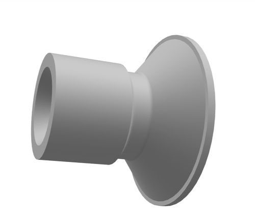 Flacher Saugnapf - 10.020.116.01 - Morali GmbH - Silikon / NBR
