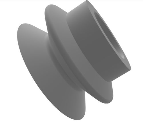 Balg-Saugnapf - 210.034.227.02 - Morali GmbH - Silikon