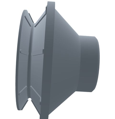 Balg-Saugnapf - 210.050.057.02 - Morali GmbH - Silikon