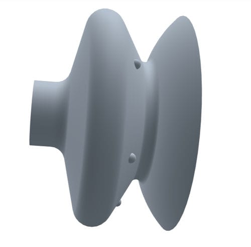 Balg-Saugnapf - 210.060.023.01 - Morali GmbH - Silikon / NBR