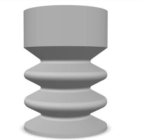Balg-Saugnapf - 220.025.069.02 - Morali GmbH - Silikon