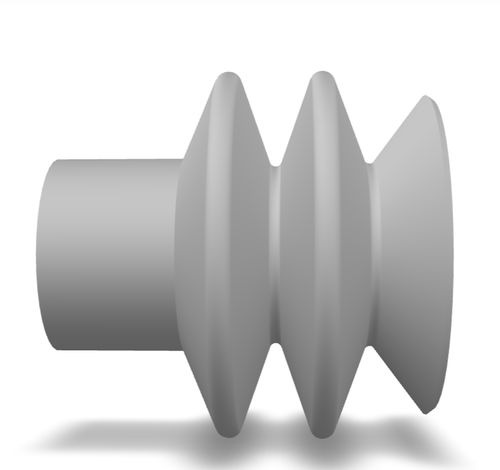 Balg-Saugnapf - 220.026.110.02 - Morali GmbH - Silikon / Polyurethan