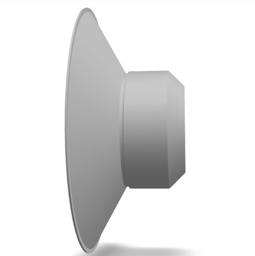 Flacher Saugnapf - 10.031.637.02 - Morali GmbH - Silikon