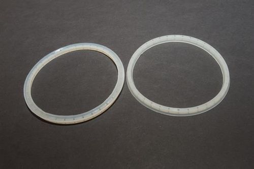 Kreisförmiger Saugnapf - RC.114.020.02-30 - Morali GmbH - Silikon / 30 Shore A / für CDs