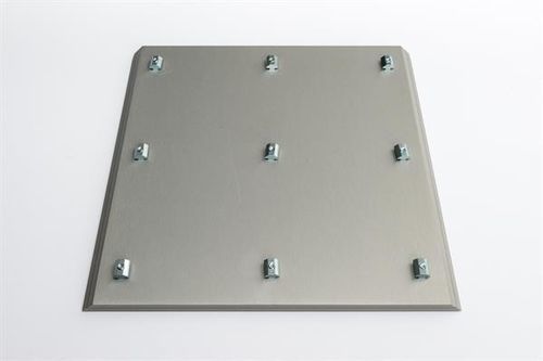 T-Grundplatte - GK.01.012 - Morali GmbH - Aluminium / quadratisch / flach