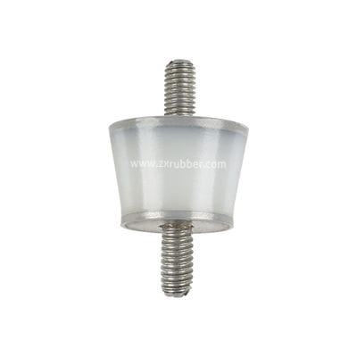 Zylindrische elastische Lagerung - VVS - ZHONG XIANG RUBBER PRODUCTS CO LTD - Metall / Silikon / für Maschinen