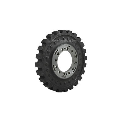 Zylindrische elastische Lagerung - LZQ series - ZHONG XIANG RUBBER PRODUCTS CO LTD - Gummi / für Baumaschinen / Gewinde