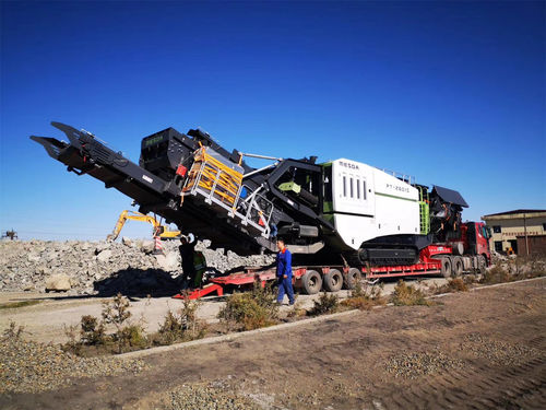 Schlagbrecher - PT-260IS - Guangxi Mesda Engineering Machinery Co., Ltd - mobil / fein / auf Raupen