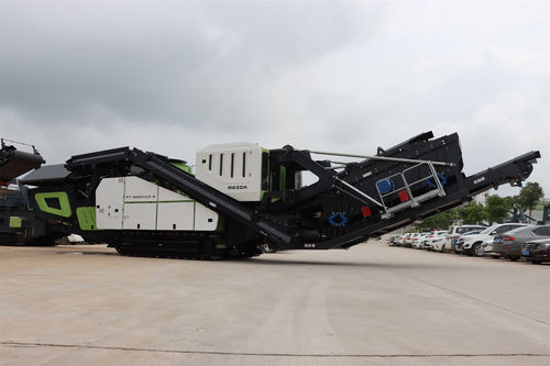 Kegelbrecher - PT-3000YCS-B - Guangxi Mesda Engineering Machinery Co., Ltd - mobil / auf Raupen