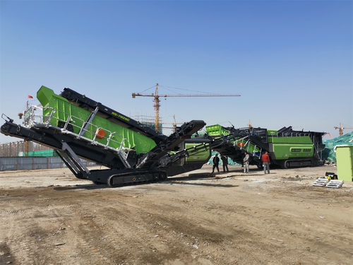 Trockensiebungs-Siebmaschine - MS-7020C - Guangxi Mesda Engineering Machinery Co., Ltd - für Steinbrüche / Vibration / für Schüttgut