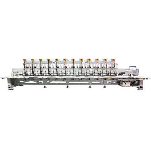 Mehrkopfstickmaschine - RPCE-NM-FE+CT series - Tianjin Richpeace AI Co., Limited - 9 Nadeln / Hochgeschwindigkeit / flach