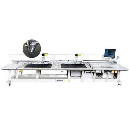 Perforiermaschine für die Textilindustrie - RPAS-L-P series - Tianjin Richpeace AI Co., Limited - Mehrkopf