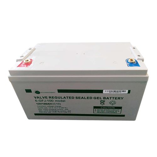 Säure-Blei-Gel-Batterie - 6 GFJ 120 - Eco Green Energy - 12 V / Solar / IEC