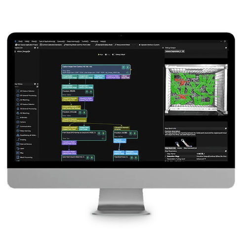Software für die industrielle Bildverarbeitung - Mech-Vision - Mech-Mind Robotics - Grafik / Bildverarbeitung / Palettier