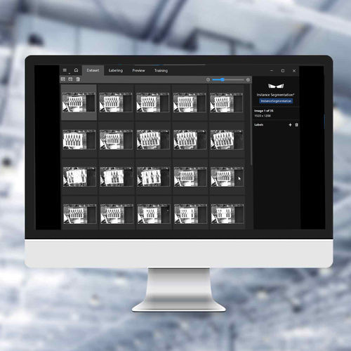 Deep-Learning-Software - MECH-DLK series  - Mech-Mind Robotics - Visualisierung / Training / Prozess