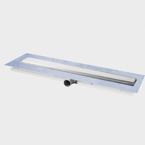 Edelstahl-Abflussrinne - DIBA-LINE 2.0 - Blanke Systems - flach / bodenstehend