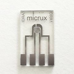 Elektrochemische Elektrode / Dünnschicht - ED-IDRA1-Pt  - Micrux Fluidic - Titan / für Elektroanalyse / für Durchflussysteme