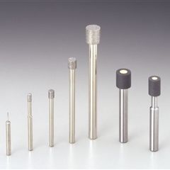 Schleifstift für Schleifarbeiten - Tokyo Diamond Tools Mfg. Co., Ltd. - für Oberflächenbehandlung / Diamant / mit Metallbindemittel