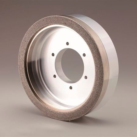Schleifteller für Schleifarbeiten - Tokyo Diamond Tools Mfg. Co., Ltd. - zylinderförmig / galvanische Diamantabscheidung / für Keramik