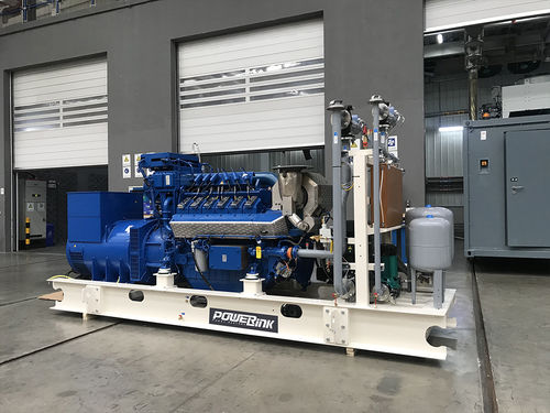 Diesel-Stromaggregat - TGE series - PowerLink - Gas / dreiphasig / einphasig
