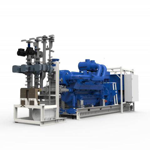 Erdgas-Stromaggregat - TCG series - PowerLink - Biogas / dreiphasig / einphasig
