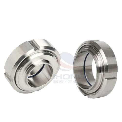 Mutter für Anschlussstück - Wenzhou Lihong Machinery TECHNOLOGY Co., LTD - Edelstahl / SMS
