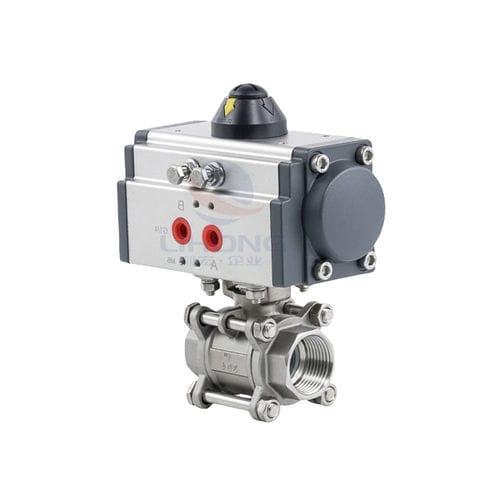 Kugelventil - Wenzhou Lihong Machinery TECHNOLOGY Co., LTD - pneumatisch / Steuerung / für Wasser