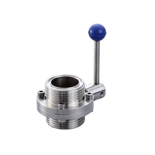 Absperrklappe - Wenzhou Lihong Machinery TECHNOLOGY Co., LTD - manuell / für Milchprodukte / für Getränke