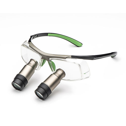 Schutzbrille mit Prismenlupe - Techne RX Prismatic - UNIVET - Polycarbonat / Gummi / Metall