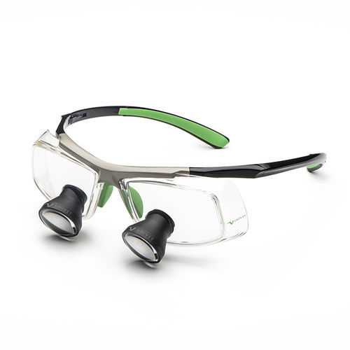 Polycarbonat-Schutzbrille - Techne RX Galilean - UNIVET - geschliffene Gläser / Lupen