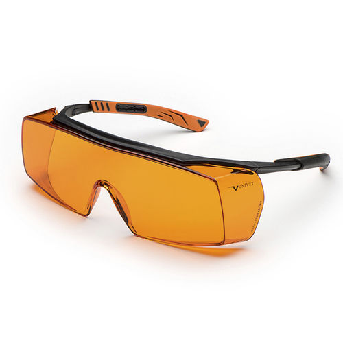 Vollsicht-Schutzbrille / UV - 5X7 UV525 MED - UNIVET - mechanisch / Polycarbonat / Nylon