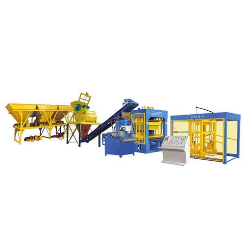 Block Maschine / Beton - QTY12-15 - ZCJK Intelligent Machinery Wuhan Co. Ltd - automatisch / festinstalliert