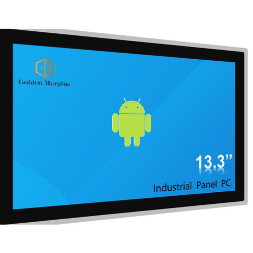 Panel-PC / Multitouchscreen - GY133ANDTM - Shenzhen Golden Margins Co., Ltd.  - TFT LCD / mit kapazitivem PCAP-Touchscreen / 13,3"
