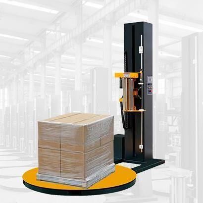 Stretchwickler mit Drehteller - TP1650F-L - Shandong Dyehome Intelligent Equipment Co.,Ltd - automatisch / für Industrieanwendungen / für Karton