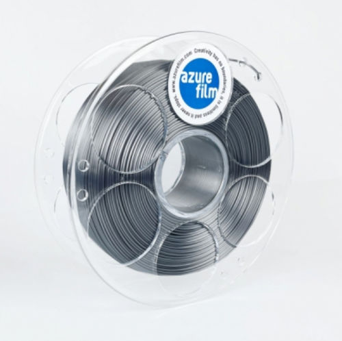 SILK-Filament / für 3D-Drucker - FL171-7024 - AzureFilm d.o.o. - 1,75 mm / grau