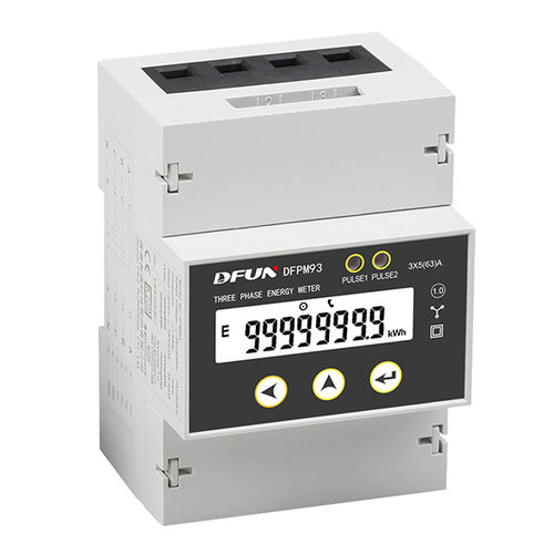 Drehstromzähler - DFPM93  - DFUN (ZHUHAI) CO.,LTD. - für DIN-Schiene / 50 Hz / RS-485