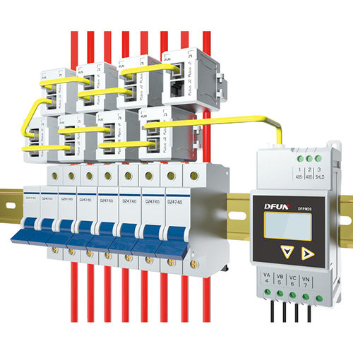 Einphasiger elektrischer Energiezähler - DFPM20  - DFUN (ZHUHAI) CO.,LTD. - für DIN-Schiene / RS-485 / Modbus