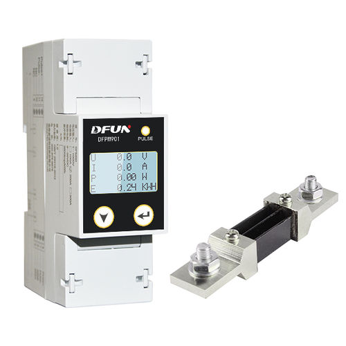 Einphasiger elektrischer Energiezähler - DFPM90  - DFUN (ZHUHAI) CO.,LTD. - für DIN-Schiene / RS-485 / Modbus