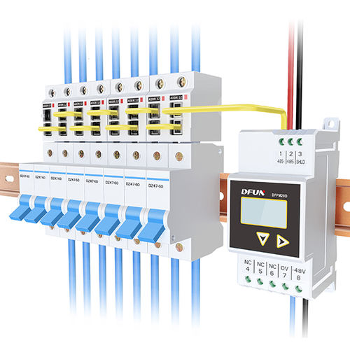 Einphasiger elektrischer Energiezähler - DFPM20D  - DFUN (ZHUHAI) CO.,LTD. - für DIN-Schiene / RS-485 / Modbus