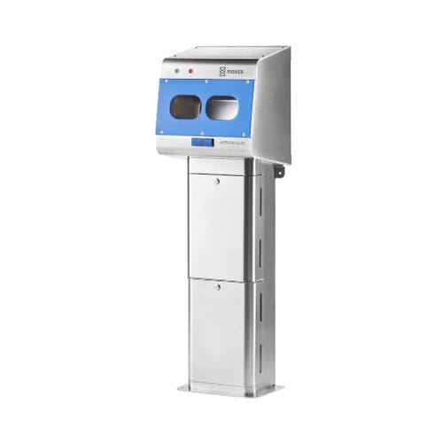 Spendesäule für hydroalkoholisches Gel - INTEGRA PLUS - INOXSIS - bodenstehend