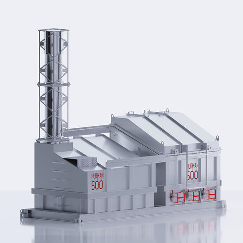 Verbrennungsanlage für medizinische Produkte - HURIKAN 500 - Eco-Spectrum LLC - für pharmazeutische Abfälle / für Tierreste / für Risikoprodukte