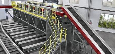 Sortiersystem für die Automobilindustrie - SK-80 - Eco-Spectrum LLC - für Recyclingprodukte / für Kunststoff-Recycling / für die Lebensmittelindustrie