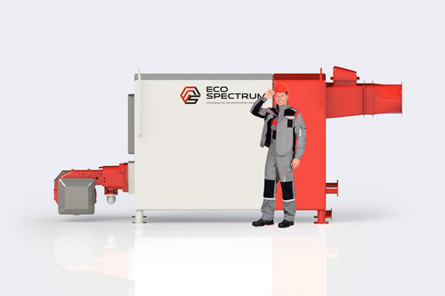 Kessel für Hochdruck-Heißwasser - GEOTHERM WGB (3P) 0,63 - Eco-Spectrum LLC - Gas / Heizöl / Wasserrohr