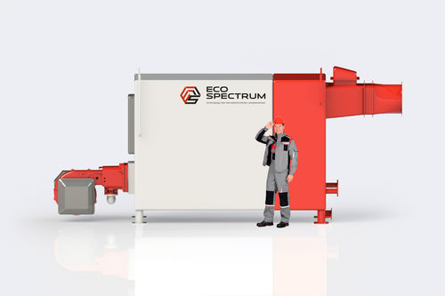 Kessel für Hochdruck-Heißwasser - GEOTHERM WGB (3P) 1,6 - Eco-Spectrum LLC - Gas / Heizöl / Wasserrohr